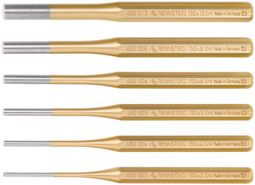 Zestaw 6 szt. wybijaków RENNSTEIG 425 170 0