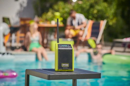 Radio z bluetooth i DAB+ Ryobi RRDAB18-0