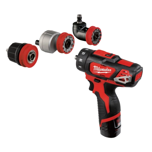 Wiertarko-wkrętarka Milwaukee M12 BDDXKIT-202C