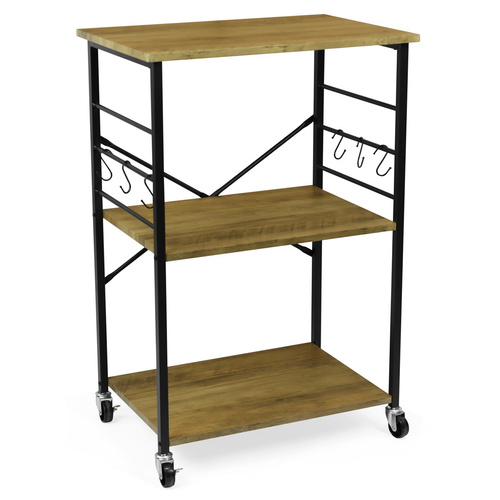 Wózek kuchenny Belivio LUCA Royal Oak