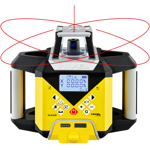 Niwelator laserowy Nivel NL640R Digital (czerwony)