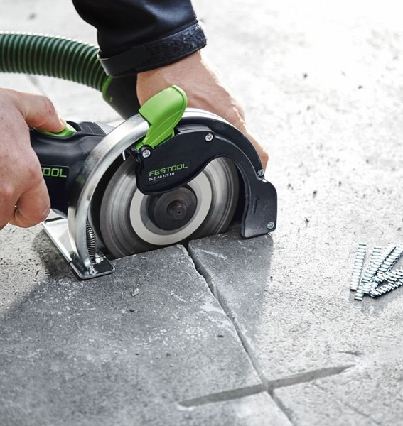 Szlifierka kątowa Festool DSC-AG 125 FH-Plus 769954 z osprzętem diamentowym