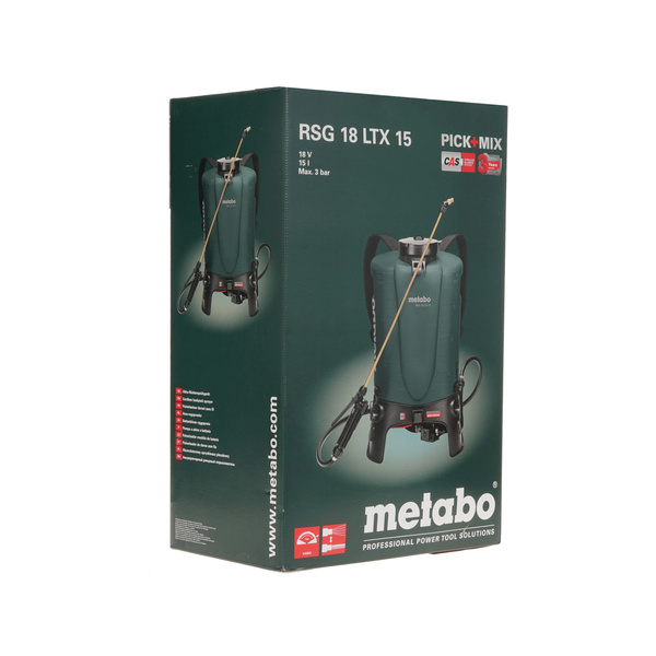 Akumulatorowy opryskiwacz plecakowy RSG 18 LTX 15 METABO 602038850