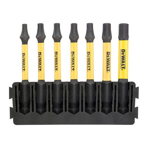 Zestaw 7 szt. bitów udarowych TX15, TX20, TX25, TX30 i TX40 Dewalt DT70825-QZ