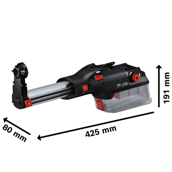 System odsysania pyłu Bosch GDE 28 D