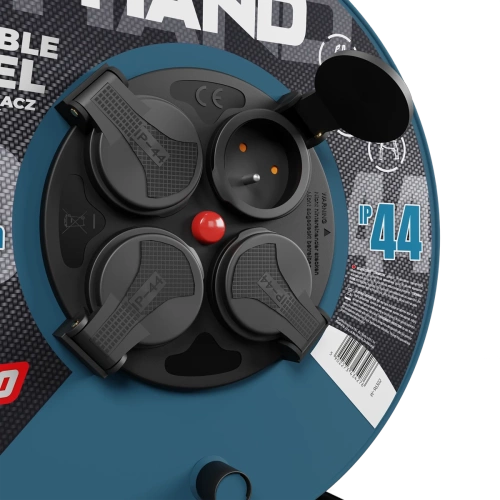 Przedłużacz bębnowy Hand Line KEL W-96302, 30M/3x1,5