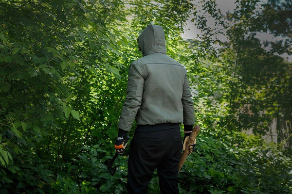 Kurtka ocieplana z kapturem OUTDOOR, zielona, NEO Tools 81-579-XXL