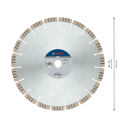 Tarcza diamentowa do betonu 300x22,23 mm Bosch 2608602656