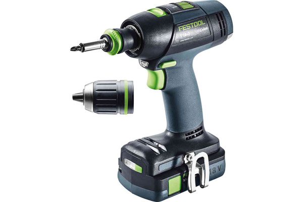 Akumulatorowa wiertarko-wkrętarka T 18+3 HPC 4,0 I-Set 576455 FESTOOL