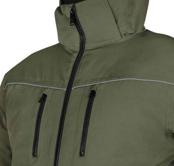 Kurtka ocieplana z kapturem OUTDOOR, zielona, NEO Tools 81-579-XXXL