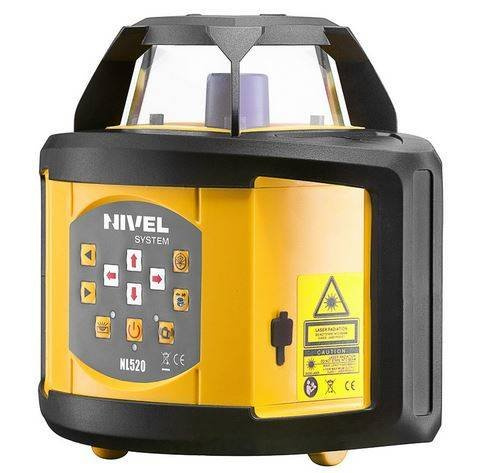Niwelator laserowy NL520 Nivel System + akumulator + ładowarka + kufer