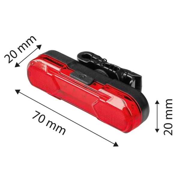 Tylna lampka rowerowa NEO Tools 91-002