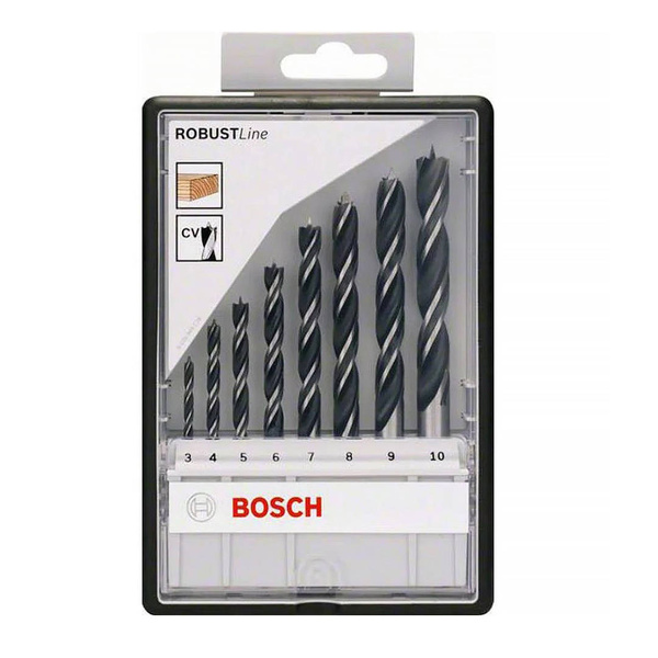 Wiertła do drewna Bosch 2607010533 - zestaw 8szt.