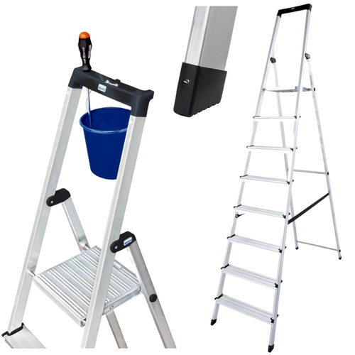 Drabina wolnostojąca 8 SOLIDY 126269 KRAUSE