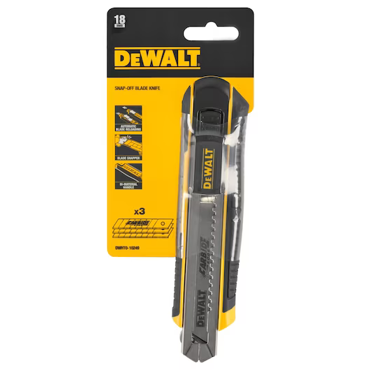 Nóż Dewalt z ostrzem łamanym DWHT0-10249