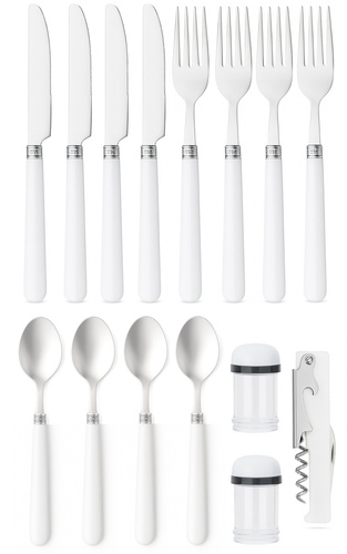 Wiklinowy kosz piknikowy 4-osobowy Belivio MALVA