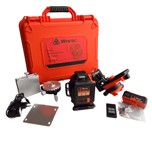 Laser poziomujący Wertec WT-5899/W