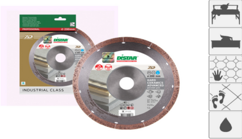 Tarcza diamentowa Hard Ceramics Advanсed 1A1R 115x1,6x10x22,23 DISTAR 11115528010