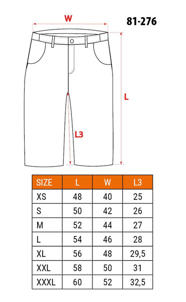 Spodenki robocze Neo Tools 81-276-M rozmiar M