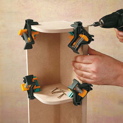 Ścisk kątowy Wolfcraft ES 22 WF3051000 - 2 sztuki