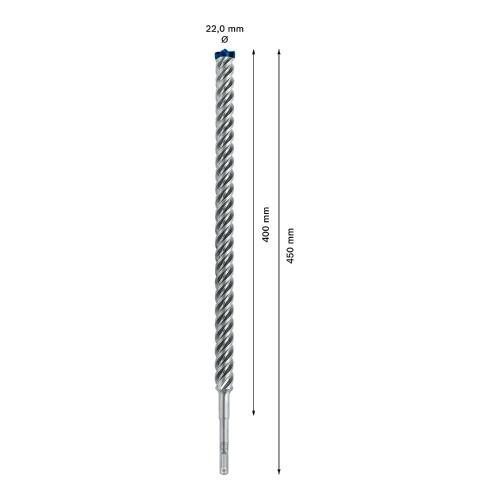 Wiertło do betonu 22x400x450 mm SDS Plus-7X Bosch 2608900147