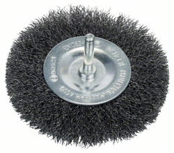 Szczotka tarczowa z drutu falistego 100 × 0,2 mm stalowa Bosch 1609200274