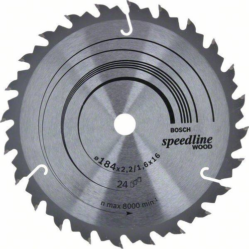 Tarcza pilarska Speedline Wood 184x16 Bosch 2608640795