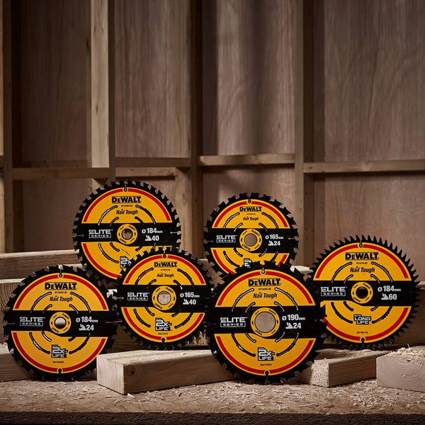 Zestaw 3 tarcz do drewna 190x30mm 24 zęby Dewalt DT10399