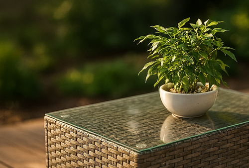 Zestaw mebli ogrodowych Belivio RIVA