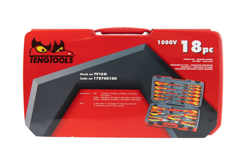 Zestaw szczypiec i wkrętaków Teng Tools 178700100