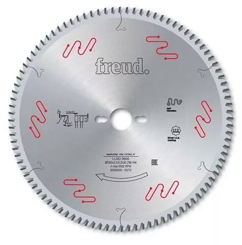 Tarcza do cięcia płyty laminowanej 300x3,2/2,2x30mm Z96 Freud LU3D 0600