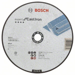 Tarcza tnąca prosta Expert for Cast Iron 230x22,23 Bosch 2608600546