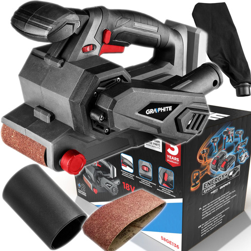 Szlifierka taśmowa Graphite 58GE136