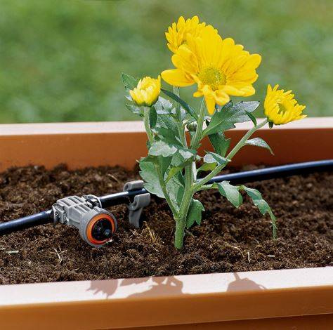 Kroplownik rzędowy z kompensacją ciśnienia 10szt. Micro-Drip-System GARDENA 08311-29