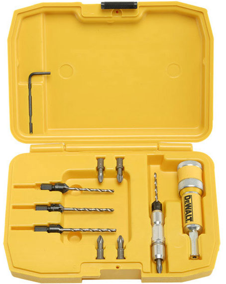 Zestaw wierteł z pogłębiaczami DeWalt DT7612-XJ