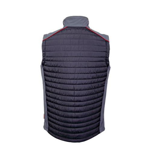 Bezrękawnik pikowany M Lahti PRO L4130702 czarno-szara