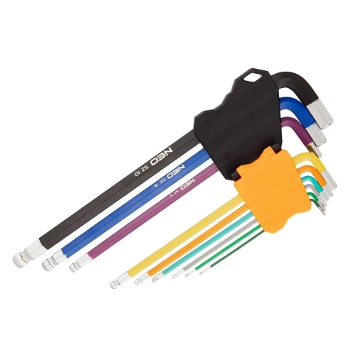 Zestaw kluczy imbusowych 1,5-10 mm NEO Tools 09-512