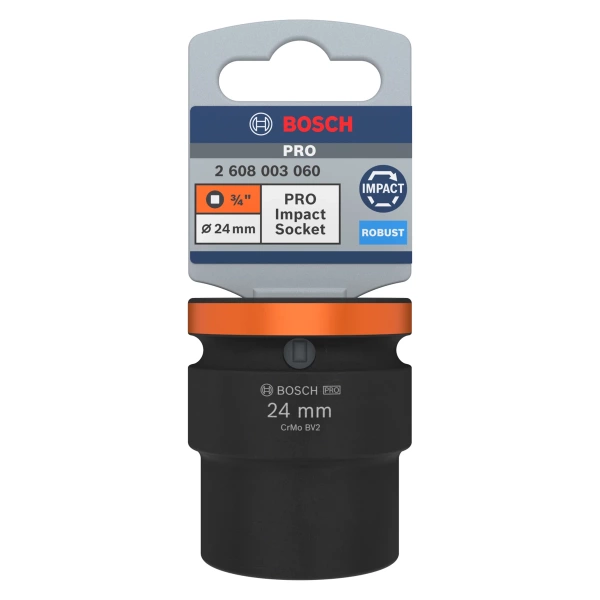 Nasadka udarowa 3/4" Bosch 2608003060 rozmiar 24 mm