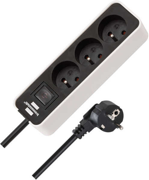 Listwa zasilajaca Brennenstuhl Ecolor 3m H05VV-F 3G1,5 (1153234320)