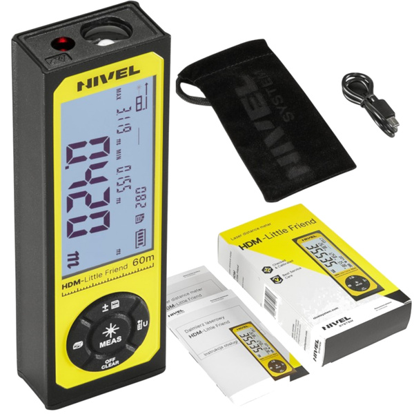 Dalmierz laserowy Nivel Little Friend 60m