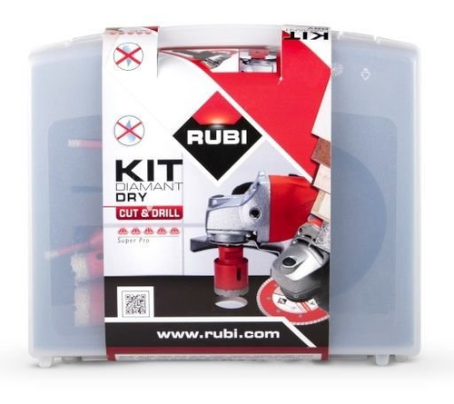 Zestaw tarcza TCR i wiertła DRYGRES Rubi 68923