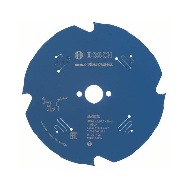 Tarcza do cięcia cementu Bosch Expert for Fibre Cement 160x20 2608644121