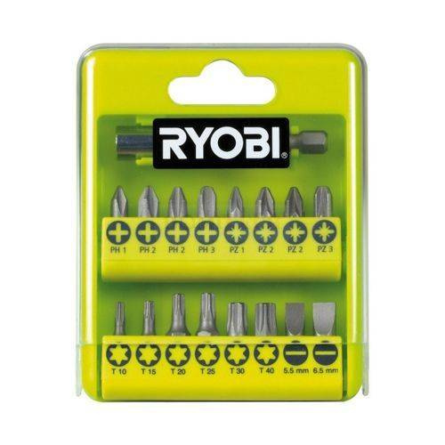 Zestaw bitów 17 szt. RAK17SD Ryobi 5132002550