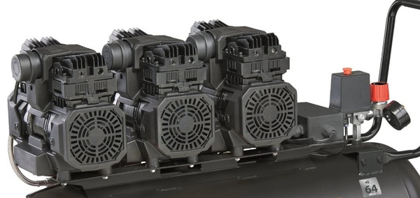 Kompresor bezolejowy 100l Nuair SILTEK TB 100T B2FC684NUA