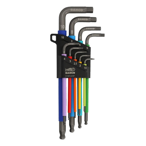 Zestaw kluczy imbusowych Bahco C1997LM/9P