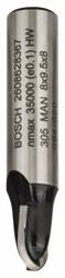 Frez promieniowy wypukły, 8 mm, R1 4 mm, D 8 mm, L 9,2 mm, G 40 mm Bosch 2608628367