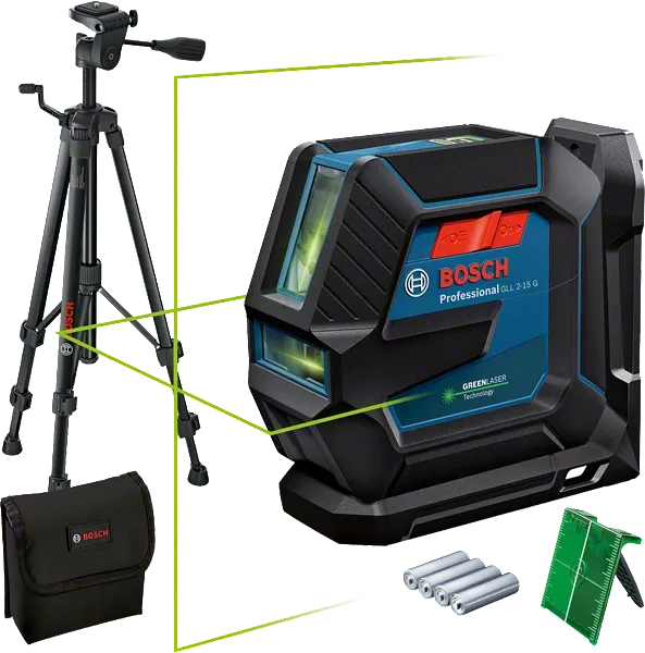 Laser liniowy Bosch GLL 2-15 G Professional 0601063W01