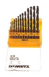 13-częściowy zestaw wierteł do metalu HSS-R Dewalt  DT5912-QZ