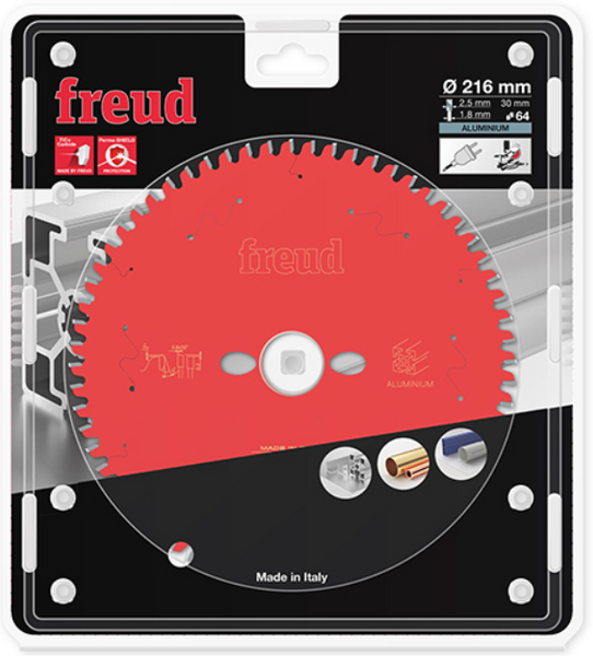 TARCZA TNĄCA DO CIĘCIA ALUMINIUM 216 x 2.5/1.8 x 30 mm Z64 FREUD FR16A001M
