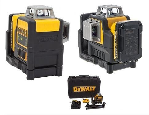 Laser liniowy DCE0811D1R DeWalt + akumulator + ładowarka + walizka